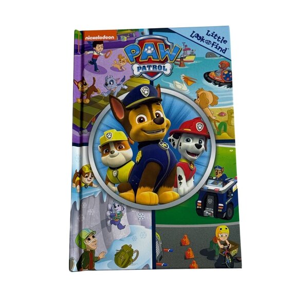 Paw Patrol Little Look and Find Nickelodeon PI Kids Board Book - Picture 1 of 2